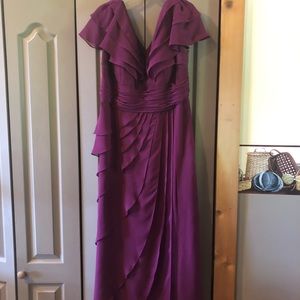 Layered mother of bride/groom dress